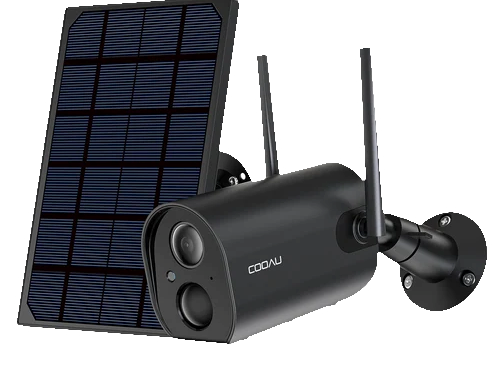 COOAU ZS-GX5S Testbericht: 2K Überwachungskamera IP65 mit Akku, Solarpanel, Wi-Fi und Farbnachtsicht