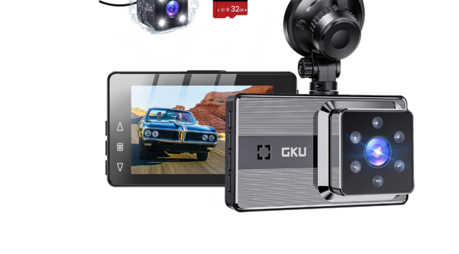 GKU Dashcam D100 Testbericht: Preiswerte Dual Dashcam mit allen notwendigen Grundfunktionen